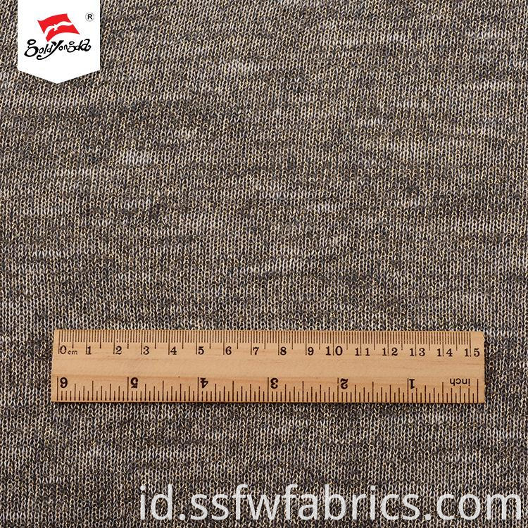 Fancy Design Rib Knit Fabric